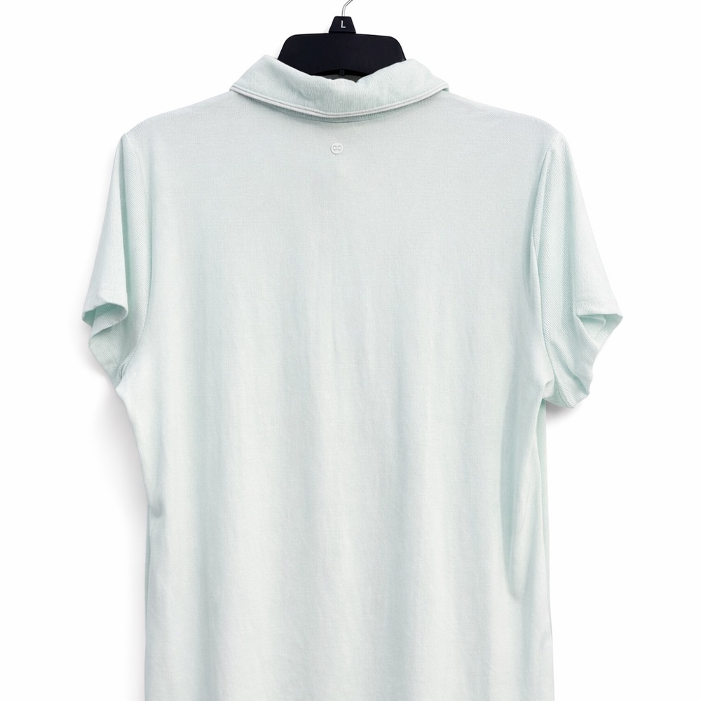 CALIA Golf Rib Polo Mint Ceylon Green Activewear XL NEW With Tags - Picture 2 of 3